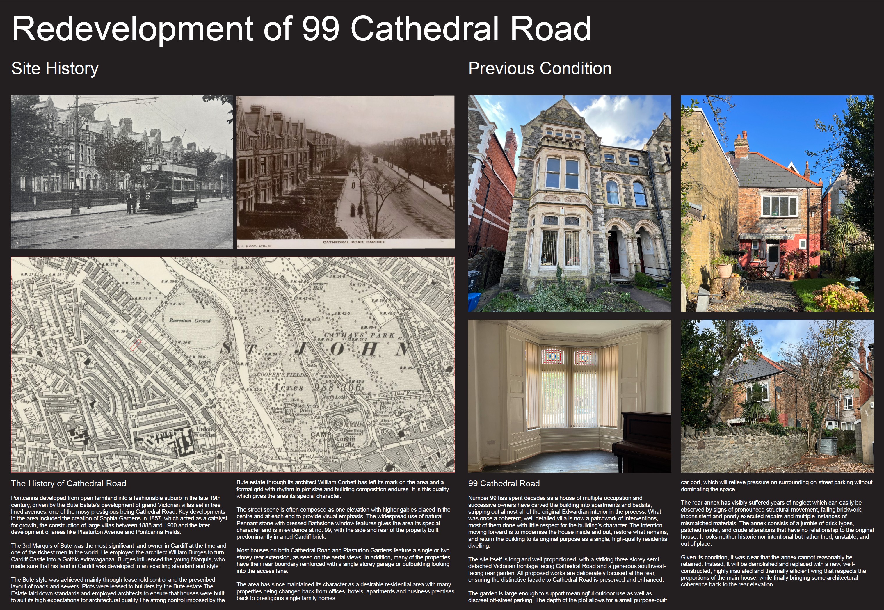 99 Cathedral Road Cardiff, Residential Development