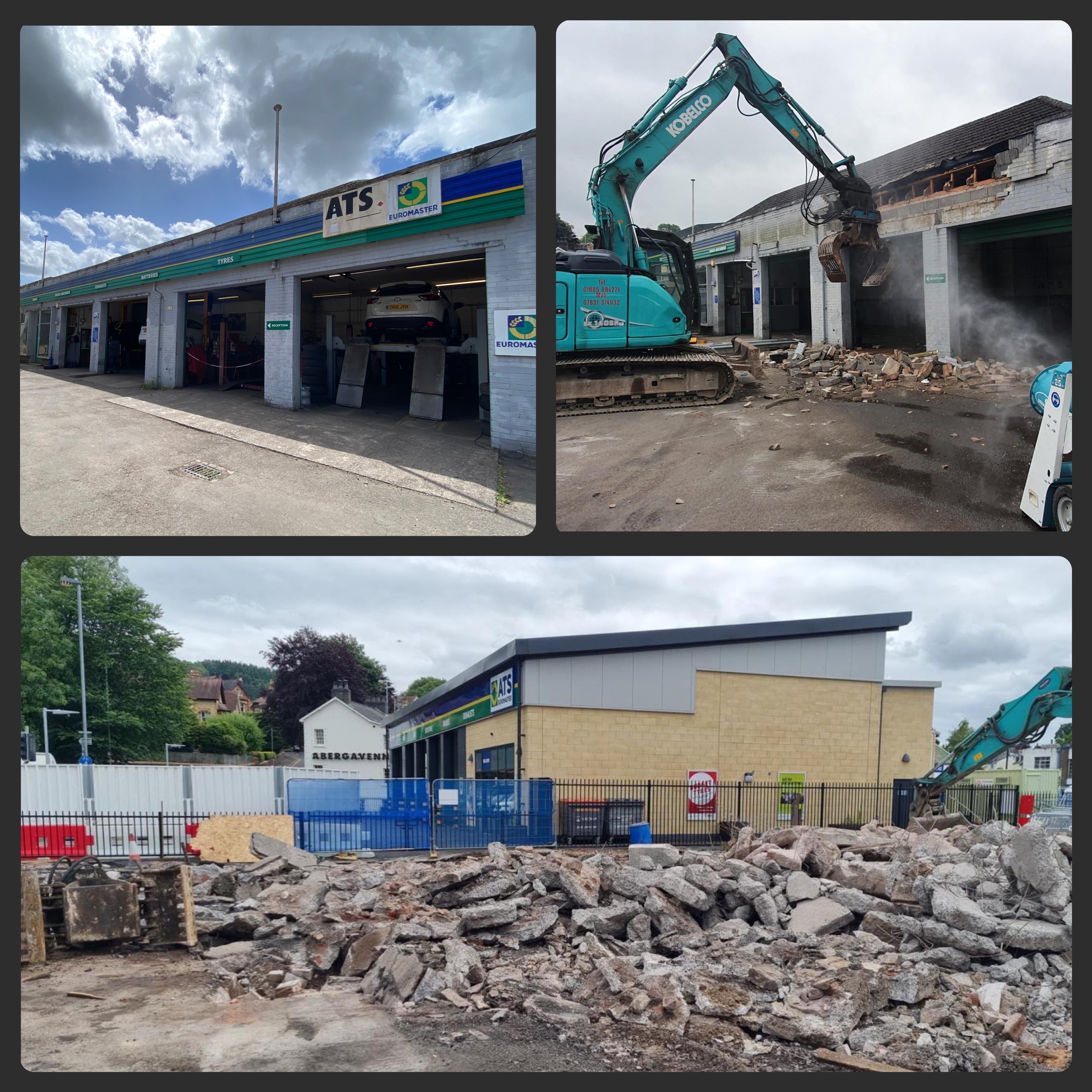 Aldi extension phase two - demolition of the existing ATS