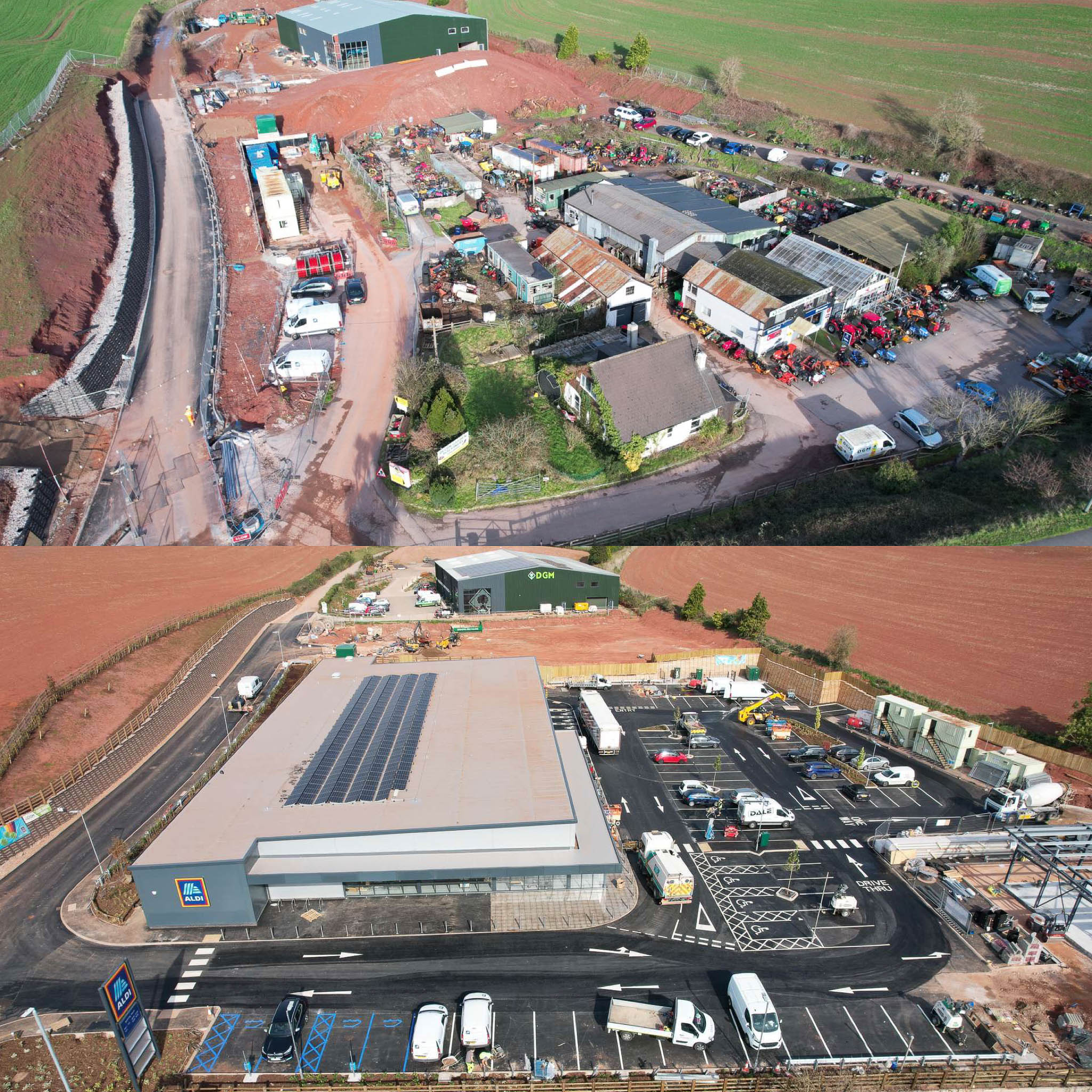 Aldi Kerswell Garden, Torquay completion