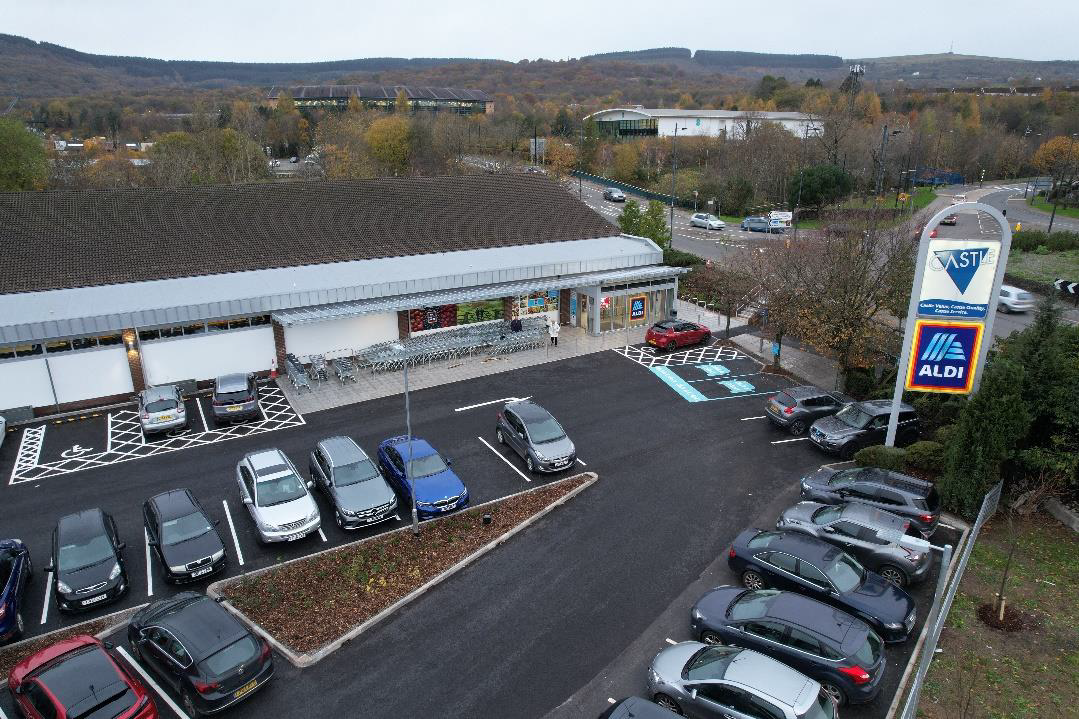 Aldi Merthyr  - extension to existing store 