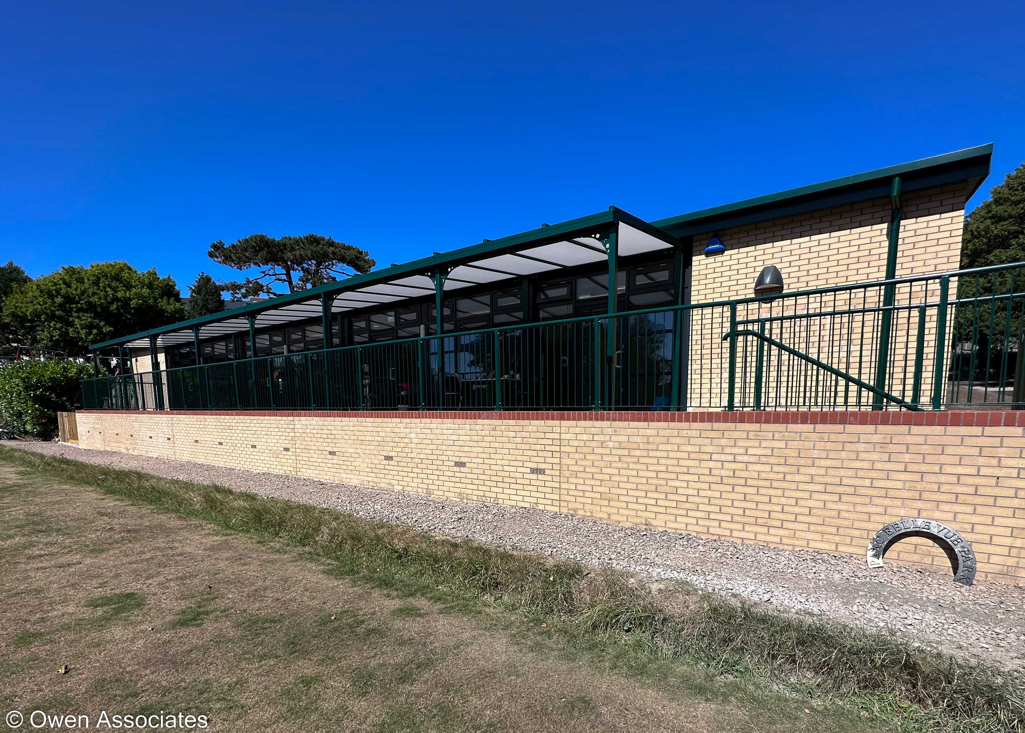 Belle View Pavilion, Penarth. Handover 07.07.23