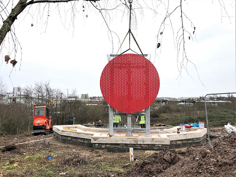 International Mother Language Monument Cardiff