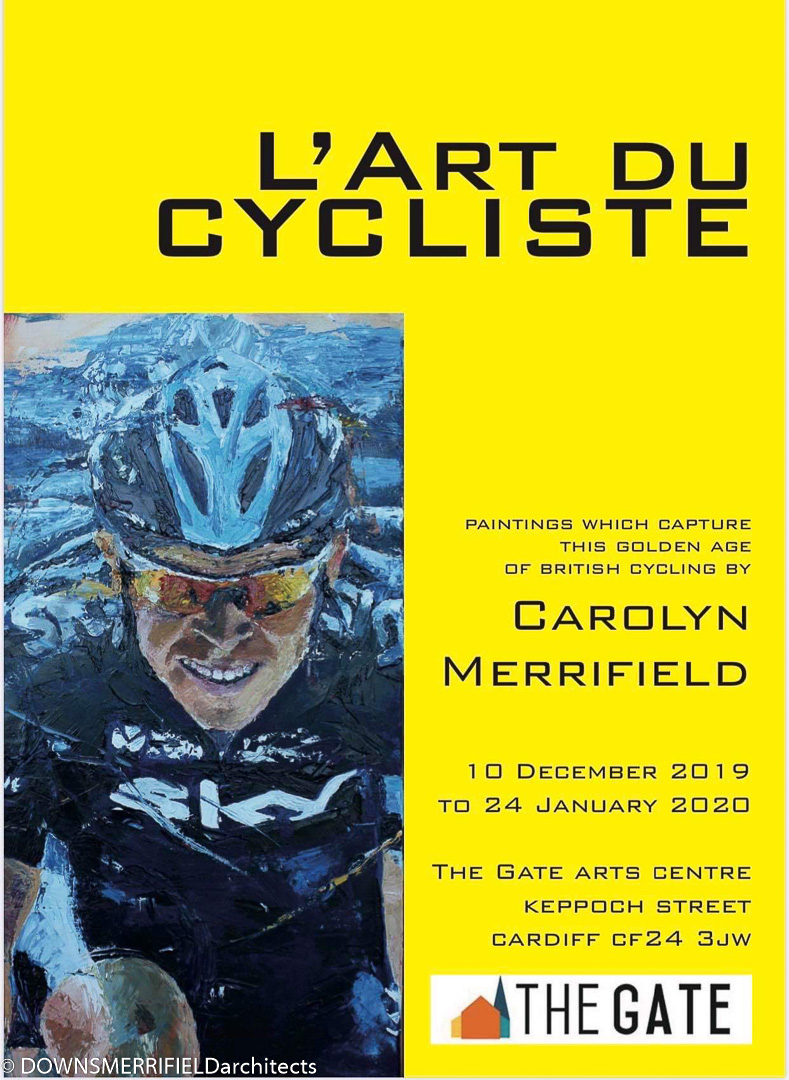 L'Art Du Cycliste - Downs Merrifield Architects - Art Expo - The Gate Cardiff