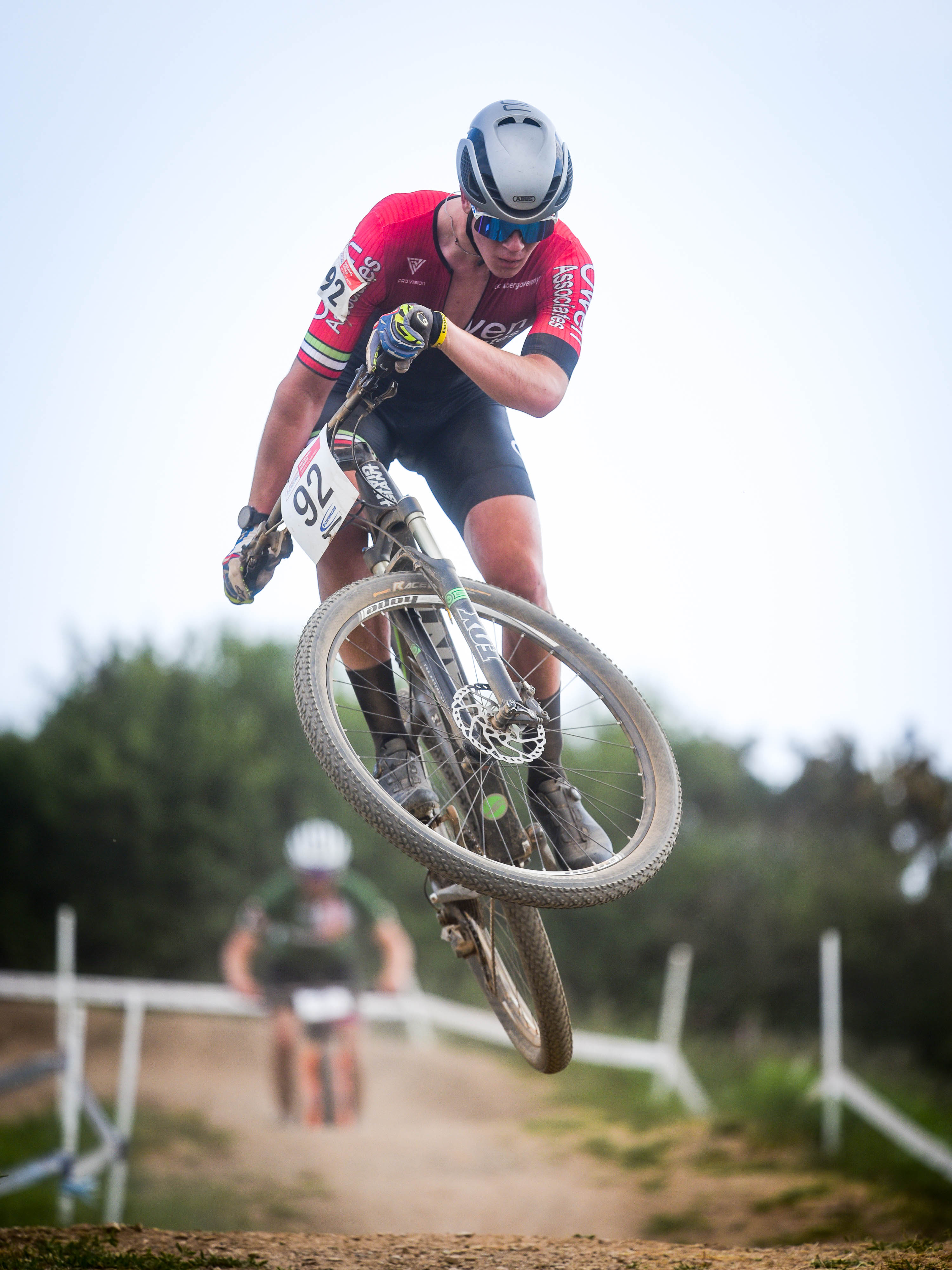 Owen Associates rider MTB action shot