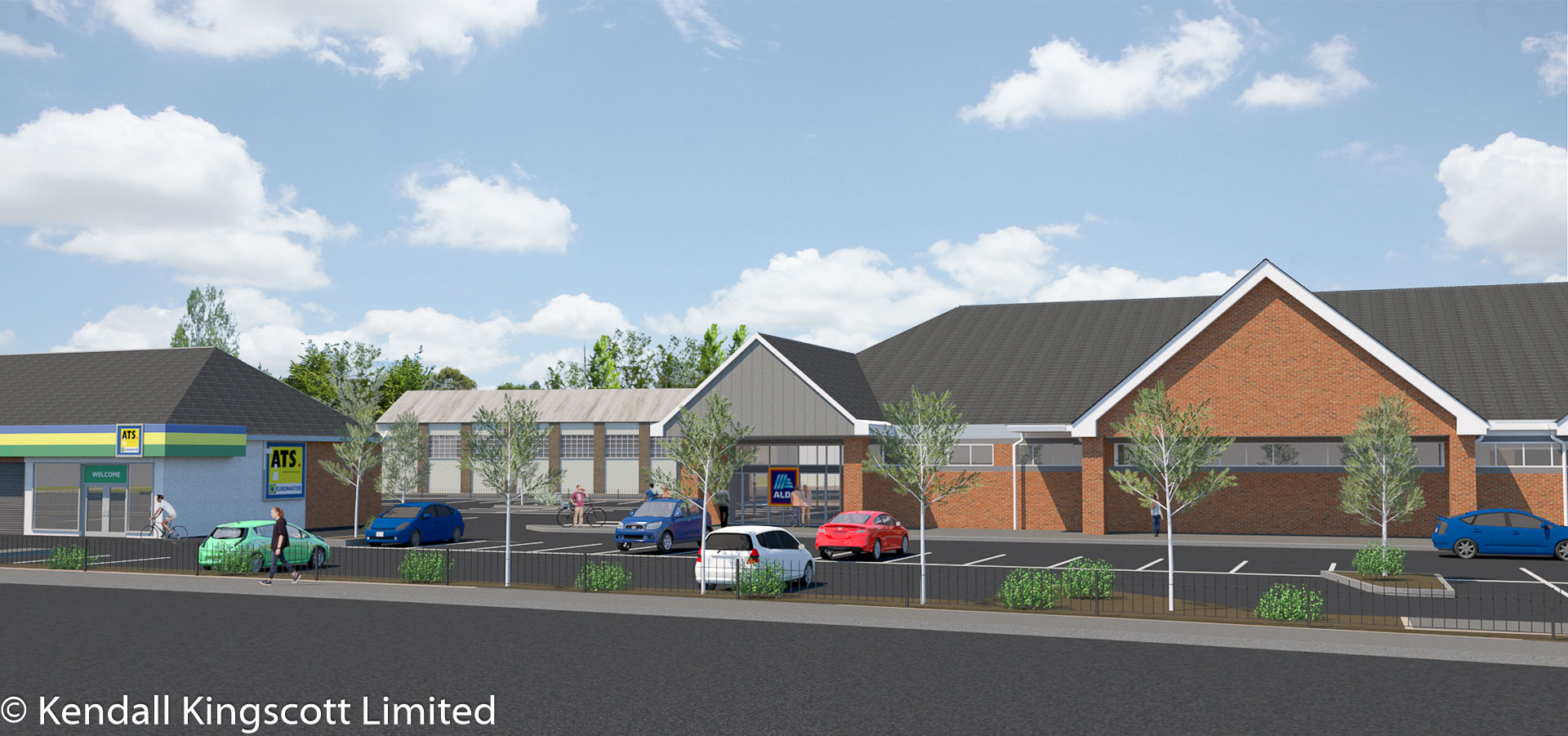 Aldi Store and Car Park Extension Abergavenny