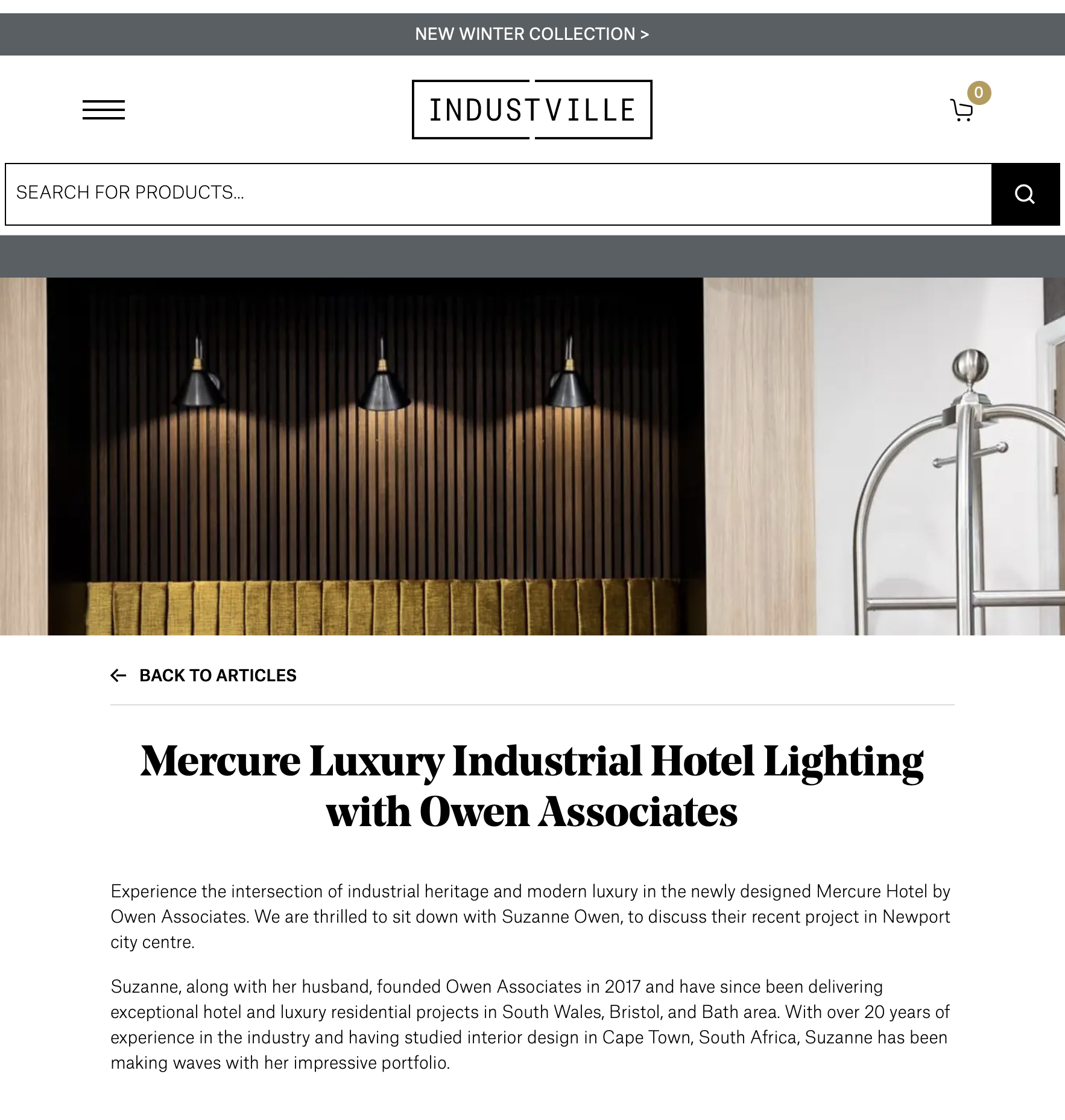 Industville Lighting feature 
